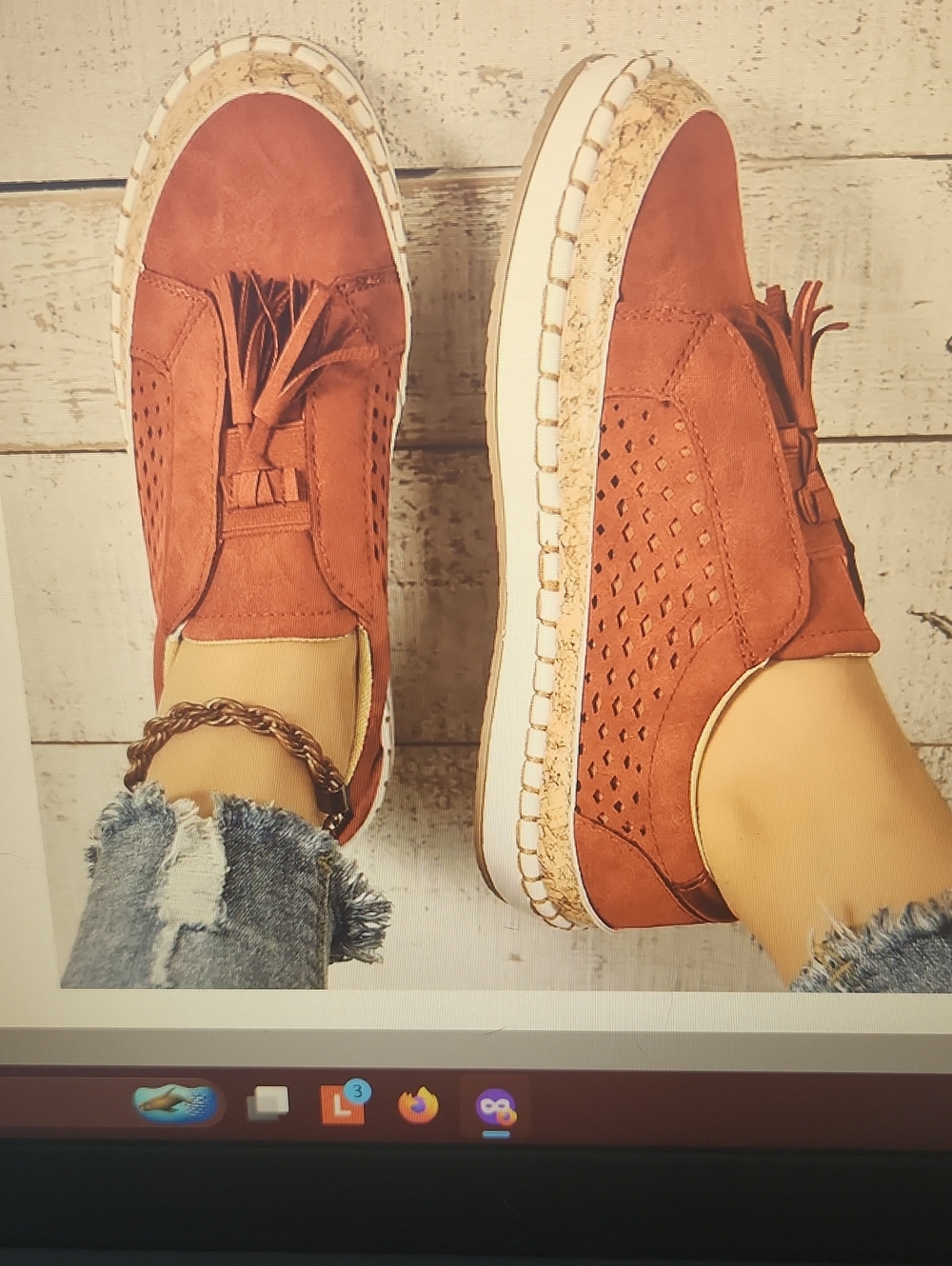 Slip-on Suede-like Fancy Ortho-flex Tassel Loafers Breathable Rubber Outsole